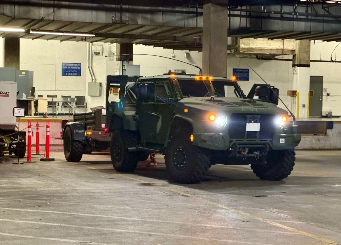 Erste Nationalgardisten treffen in Los Angeles ein
