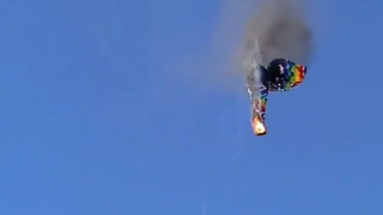 Heißluftballon fängt in Brasilien Feuer – acht Tote
