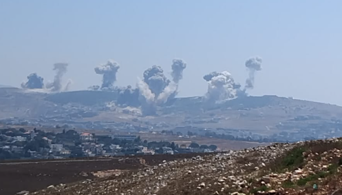 Israel bombardiert Hisbollah-Stützpunkt im Libanon