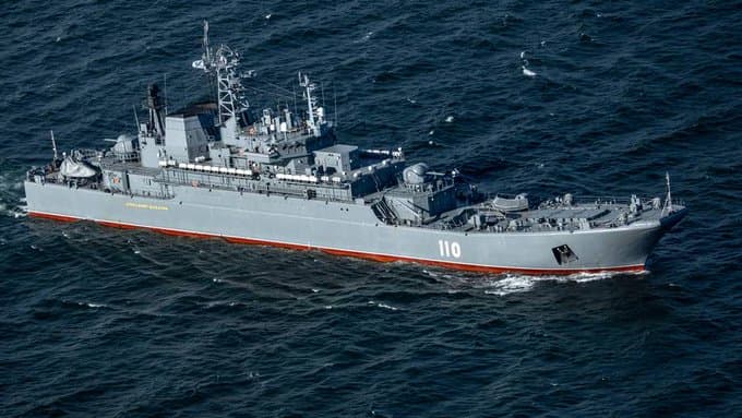 Verstecktes russisches Kriegsschiff nahe der dänischen Küste entdeckt