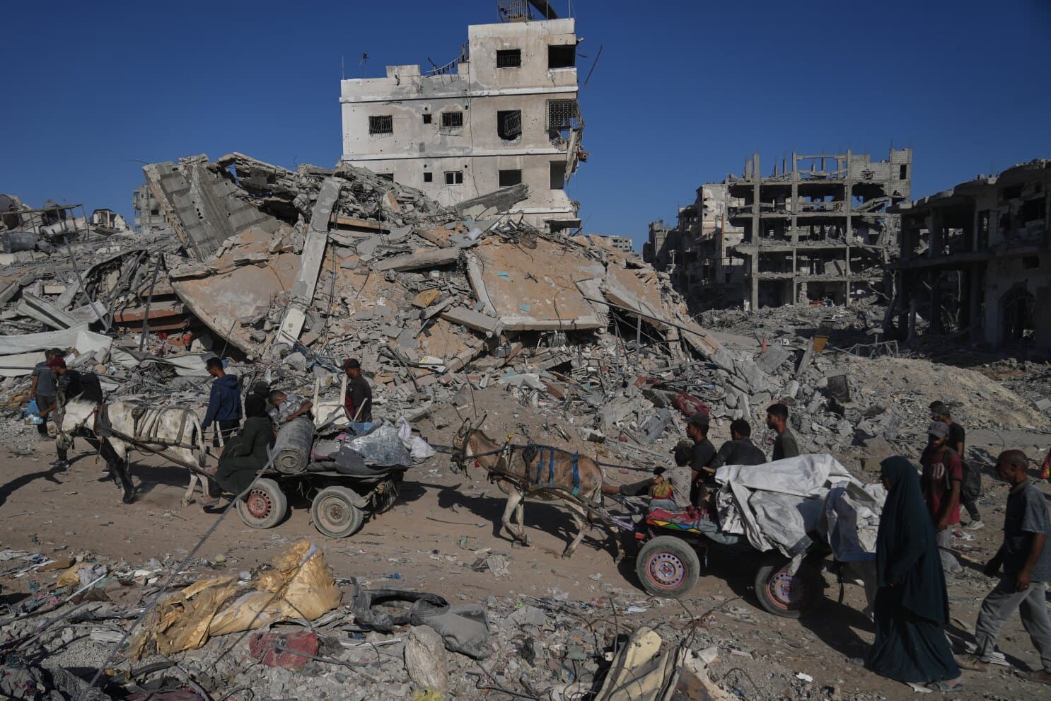 Gaza nach dem Waffenstillstand: Stadt zerstört, Tausende vermisst