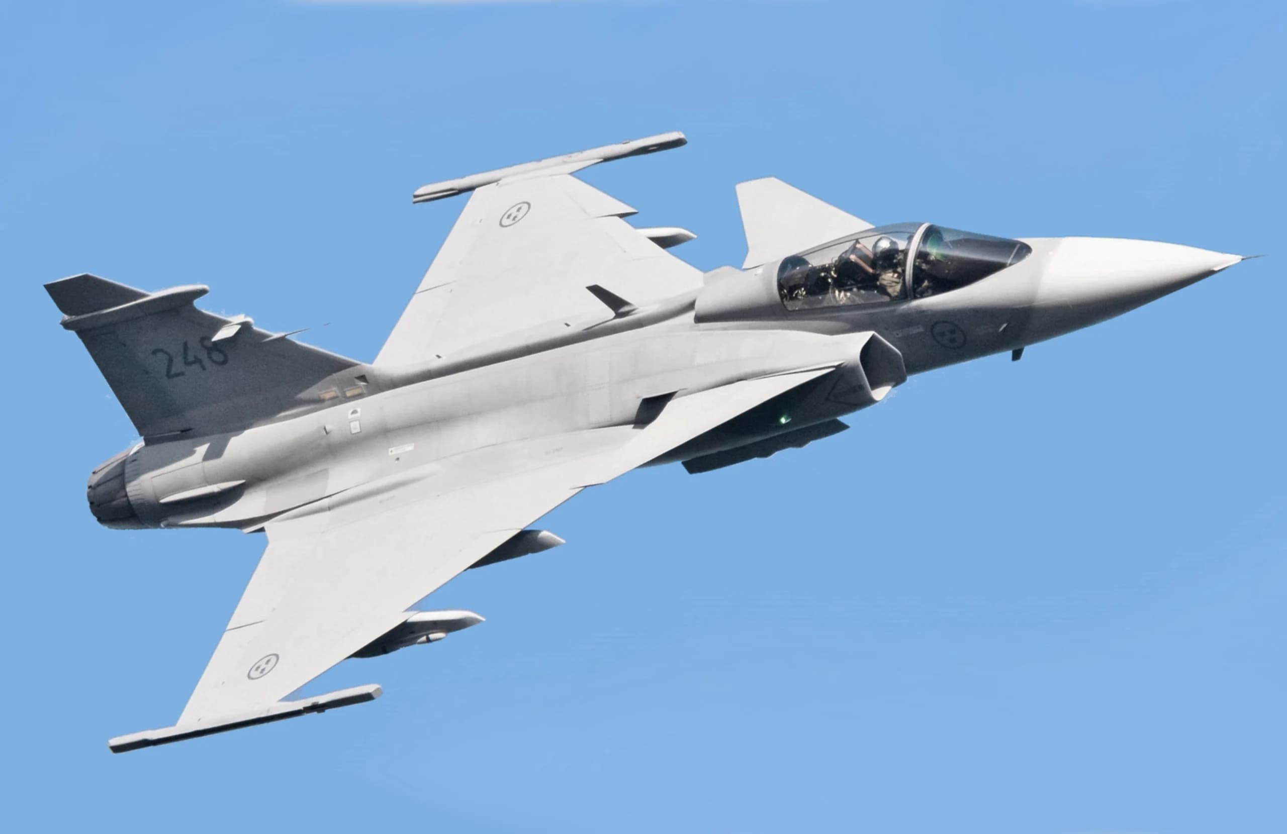 Historischer Schritt: Ukraine erwartet 150 Gripen-Kampfjets aus Schweden