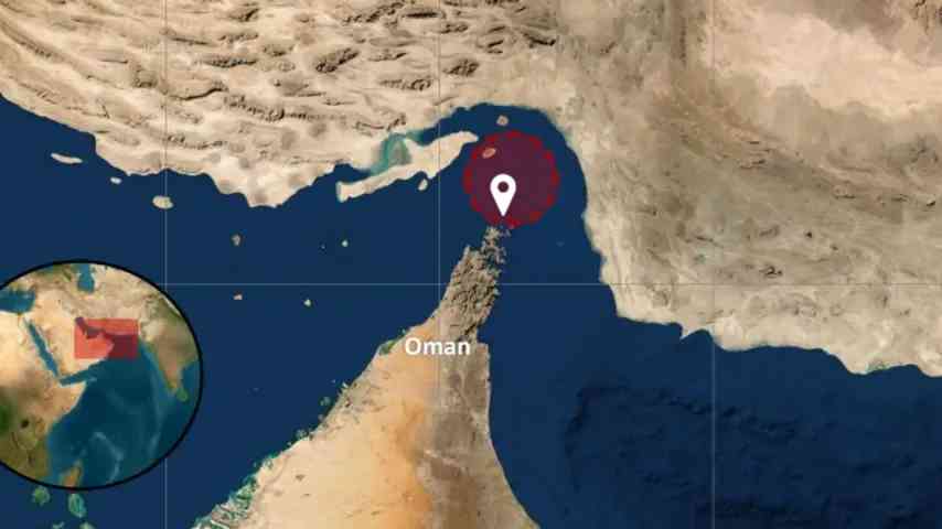 Weiteres Frachtschiff in der Straße von Hormuz getroffen