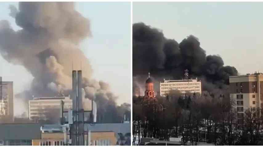 Werk zur Produktion von Luftabwehrsystemen in Russland getroffen