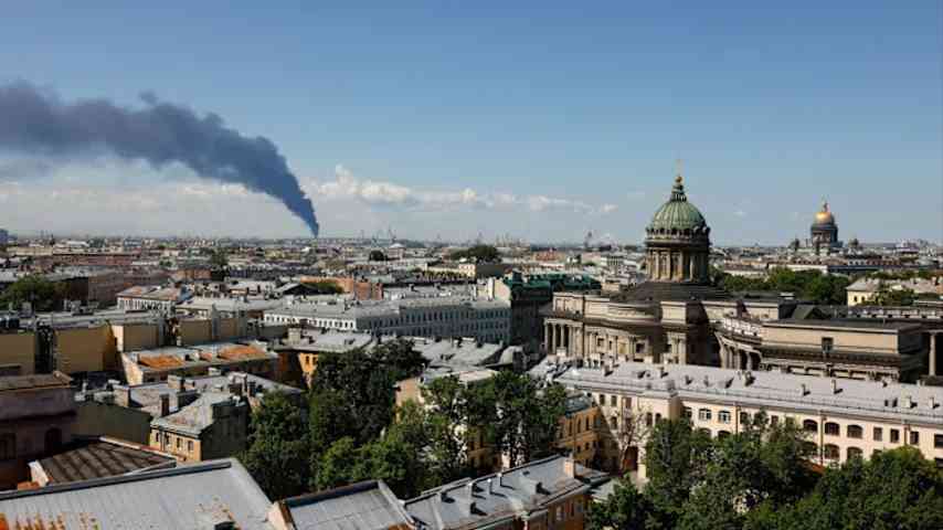 Massiver Drohnenangriff in Putins Heimatstadt