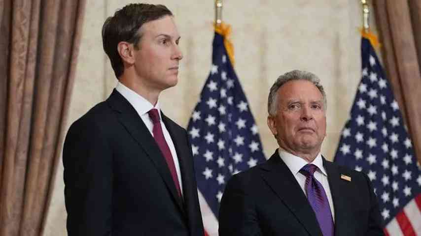 Witkoff und Kushner vereinbaren ersten Besuch in Kiew