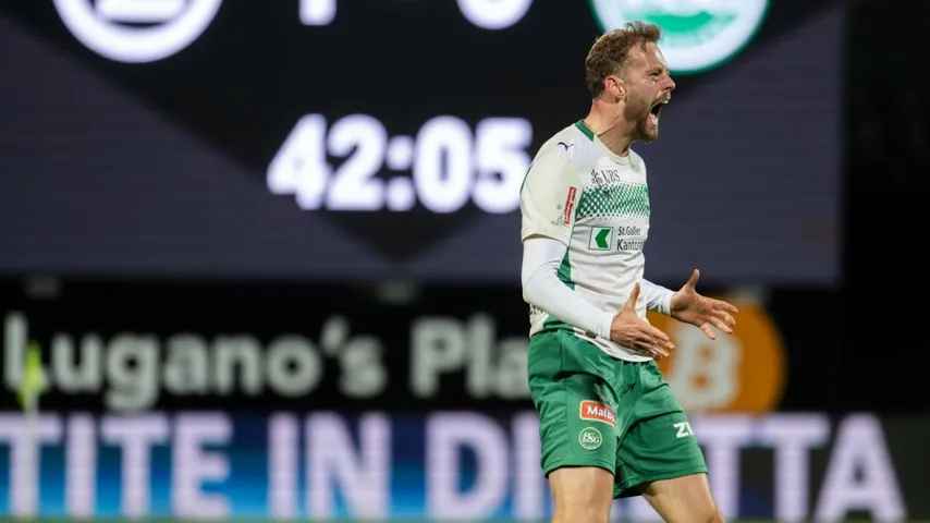 St.Gallen dreht Nachholspiel in Lugano – 3:1-Sieg nach Rückstand