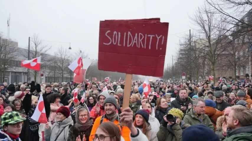 Proteste in Dänemark und Grönland gegen Trump