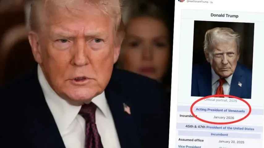 Trump "gibt sich" als amtierender Präsident Venezuelas aus