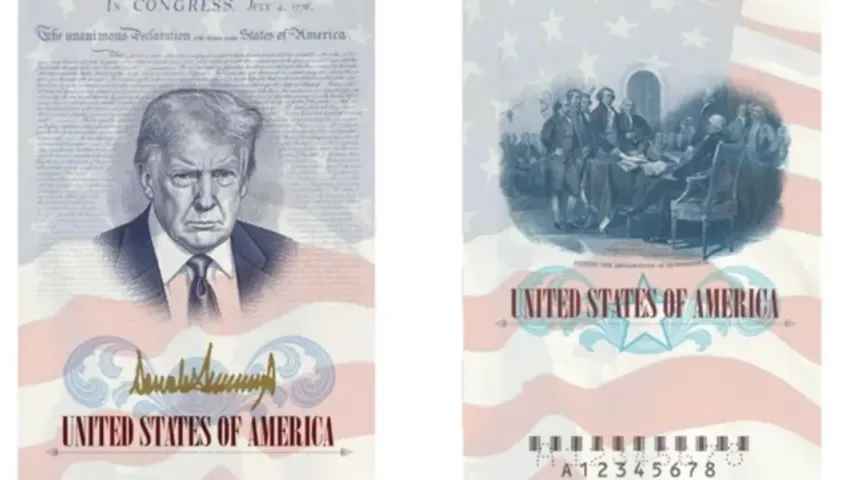 USA könnten Pässe ändern: Vorschlag, Trumps Bild aufzunehmen