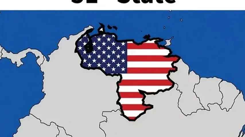 Trump veröffentlicht Venezuelas Karte als „51. Bundesstaat“ der USA