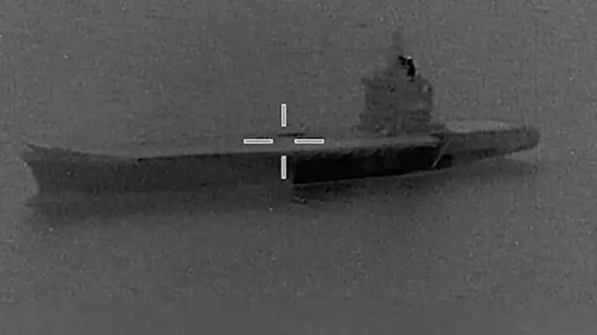 Die USA versenken den Stolz der iranischen Flotte.