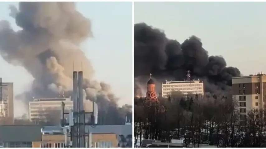 Werk zur Produktion von Luftabwehrsystemen in Russland getroffen