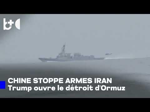 Trump: la Chine a accepté de ne pas armer l'Iran; il se réjouit que les USA lèvent l'étau