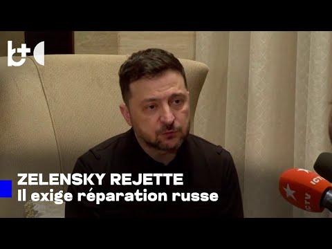 Zelensky rejette l'offre étrangère: pas idiots, nous savons ce que vaut la reddition du Donbass