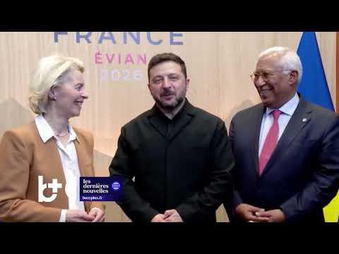 Zelensky "les yeux sur Trump" : "Seul lui peut asseoir Poutine à la table des négociations"!