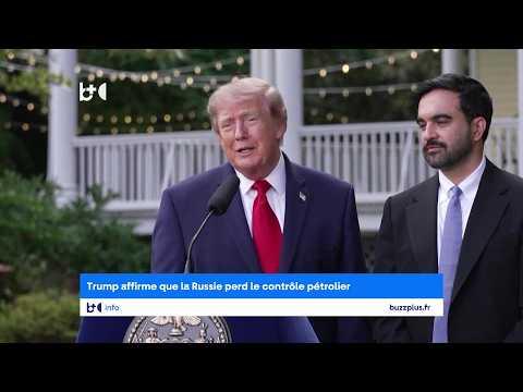 Trump : la Russie a perdu le contrôle du pétrole ukrainien