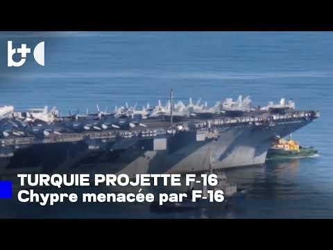 La Turquie envisage le déploiement d’avions de chasse F-16 à Chypre du Nord