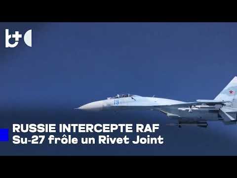 Avions de chasse britanniques interceptés dangereusement par des avions russes