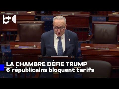 Le Congrès « frappe » Trump : bloque tarifs pour le Canada, 6 républicains contre!