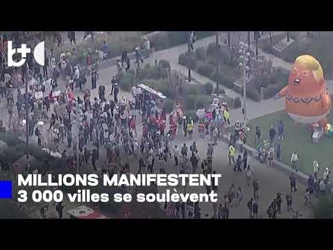 Manifestations anti-Trump : millions dans les rues des villes sous la devise "Pas de rois
