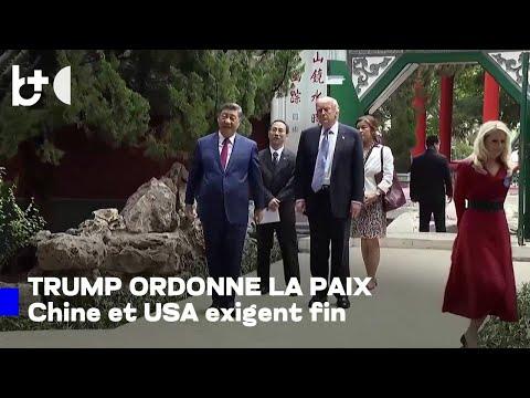 «Chine et USA veulent mettre fin à la guerre», Trump : Personne ne veut un Iran nucléaire
