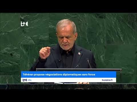 Prêts à parler à Trump", Pezeshkian a déclaré à l'ONU qu'ils ne sont pas terroristes