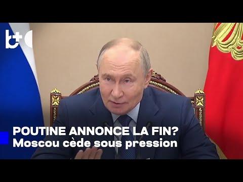 Poutine est-il enfin las de la guerre en Ukraine ?