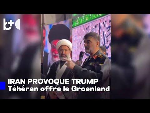 Si vous ne défendez pas le Groenland, appelez-nous", diplomate iranien provoque Trump et l'Europe