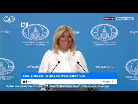 La Russie «déclare la guerre» au Royaume‑Uni et visera des cibles militaires en Ukraine et au‑delà