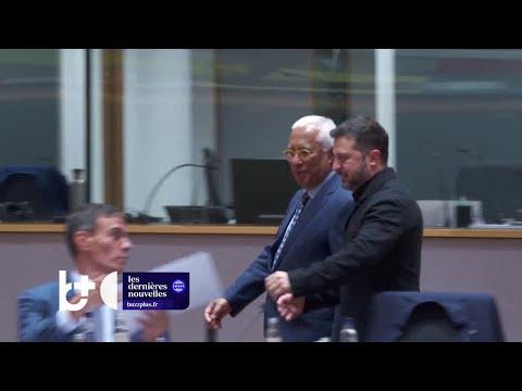 Adhésion rapide de l'Ukraine à l'UE / Zelenski : garantie pour l'avenir de l'Europe