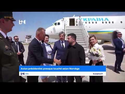 L'avion de Zelensky visé / la Russie a attaqué la Moldavie, 'presque touchée par un drone'