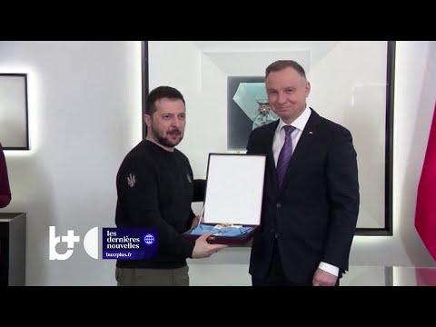 Tension Ukraine-Pologne: Zelensky rend la médaille polonaise à cause d'une unité militaire