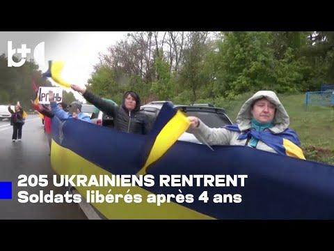 4 ans d'esclavage en Russie : 205 Ukrainiens rentrent, Moscou et Kyiv échangent des prisonniers