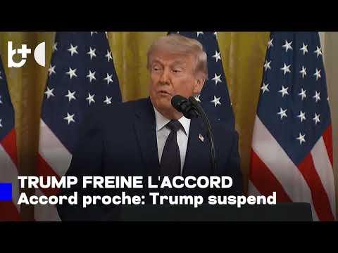 «Ne vous précipitez pas pour un accord avec l'Iran» / Trump avertit les négociateurs