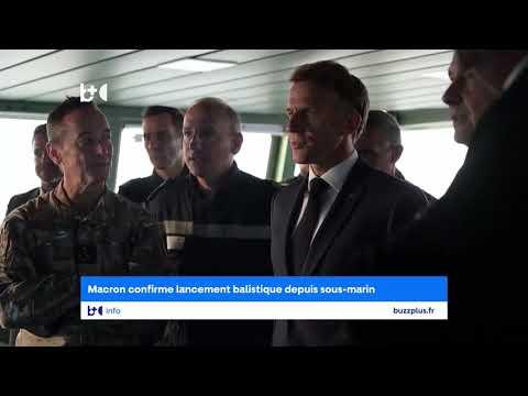 La Russie a reçu le message de la France / Macron a testé un missile nucléaire, réagit le Kremlin
