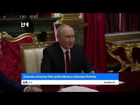La balle est dans le camp de Poutine – USA intermédiaires, Zelensky favorable à une rencontre russe