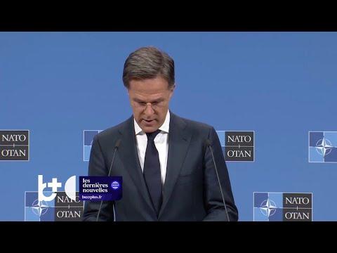 L'OTAN salue l'accord USA‑Iran, Rutte : «Dégrade» la capacité iranienne !