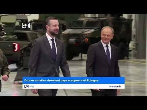 Drones et roquettes contre l'OTAN : la Pologne avertit que la Russie prépare des attaques
