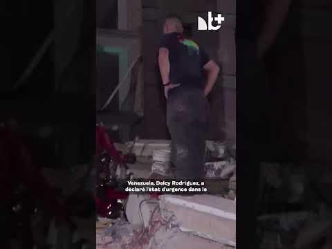 Séismes dévastateurs au Venezuela. Plus de 30 morts, état d'urgence déclaré #Shorts