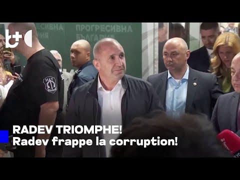 Élections en Bulgarie, l'ex‑président Radev élu : nous frapperons durement la corruption !