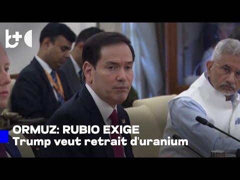 Rubio: le détroit d'Ormuz doit s'ouvrir; l'accord avec l'Iran peut prendre quelques jours