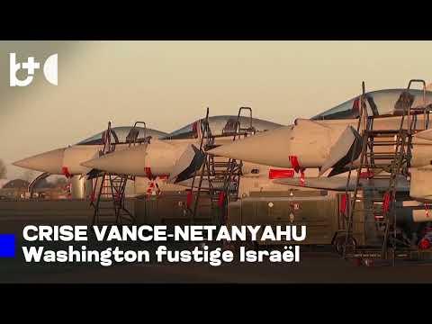 Tension entre Washington et Israël après l'appel Vance-Netanyahu
