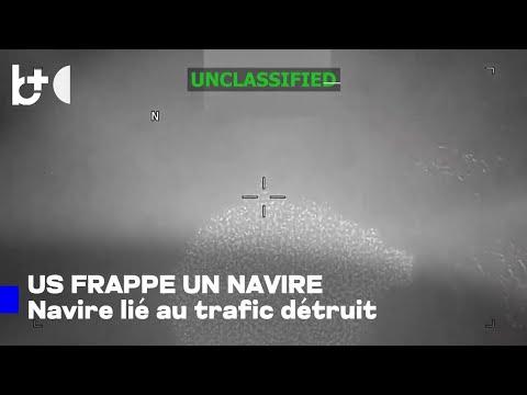 L'armée américaine frappe un navire de trafiquants de drogue dans les Caraïbes