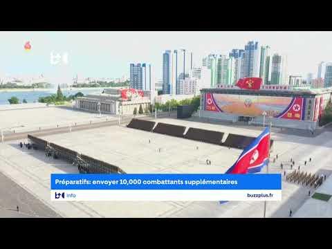 10 000 Nord-Coréens vers la guerre / Zelenski : 8 000 soldats déjà en Russie
