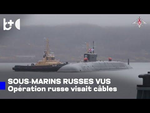 Opération secrète de sous-marins russes dans les eaux britanniques, la mission de Poutine échoue