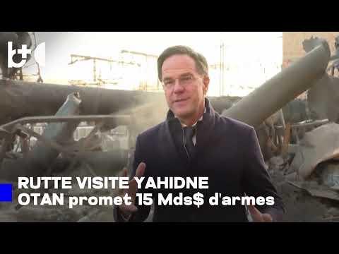 Le chef de l'OTAN visite l'Ukraine