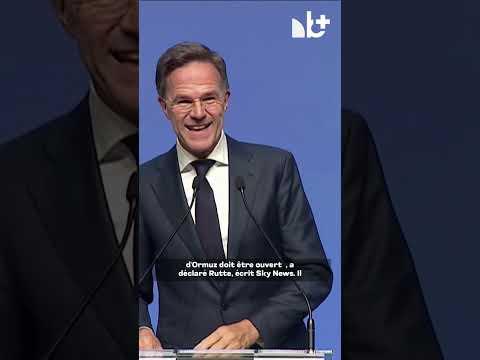 Rutte : l'Iran hors territoire de l'OTAN, les alliés agissent séparément avec les USA #Shorts