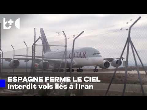 Espagne ferme une ligne aérienne aux avions participant à l'opération contre l'Iran
