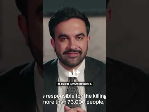 Le Maire de NY accuse Netanyahu de crimes de guerre et de génocide | Zohran Mamdani #Shorts